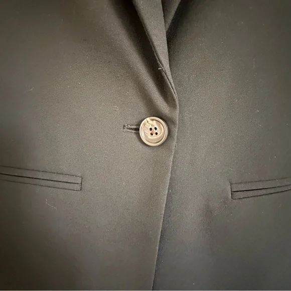 NWT J CREW Single Button Black Blazer - Picture 10 of 10